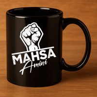 Mahsa Amini Iran MAHSAAMINI 11oz C Handle Ceramic Mug