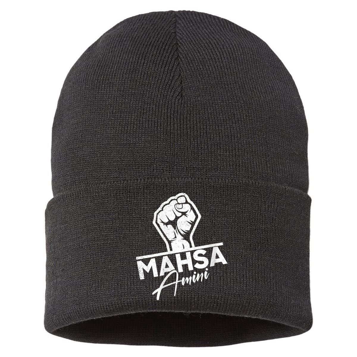 Mahsa Amini Iran MAHSAAMINI Sustainable Knit Beanie