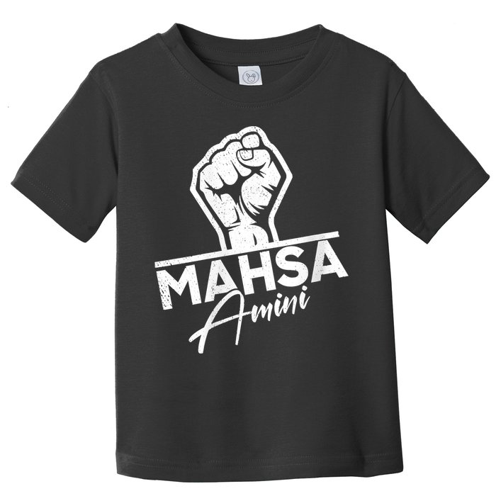 Mahsa Amini Iran MAHSAAMINI Toddler T-Shirt