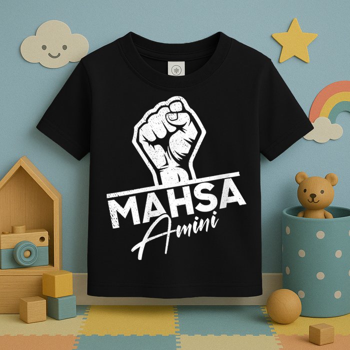 Mahsa Amini Iran MAHSAAMINI Toddler T-Shirt