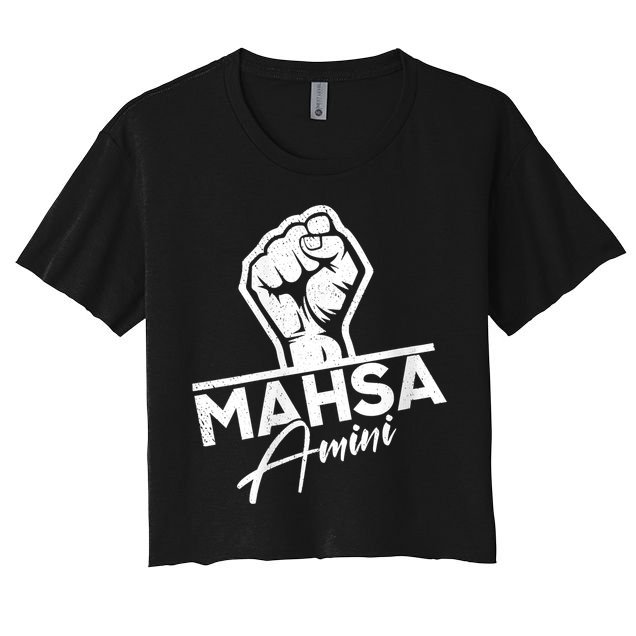 Mahsa Amini Iran MAHSAAMINI Crop Top