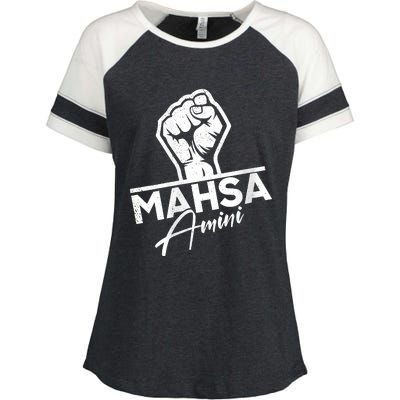 Mahsa Amini Iran MAHSAAMINI Enza Ladies Jersey Colorblock Tee