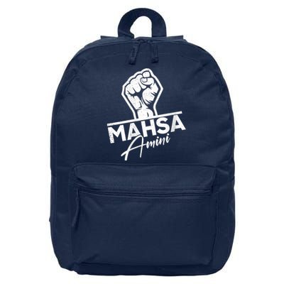 Mahsa Amini Iran MAHSAAMINI 16 in Basic Backpack