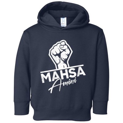 Mahsa Amini Iran MAHSAAMINI Toddler Hoodie