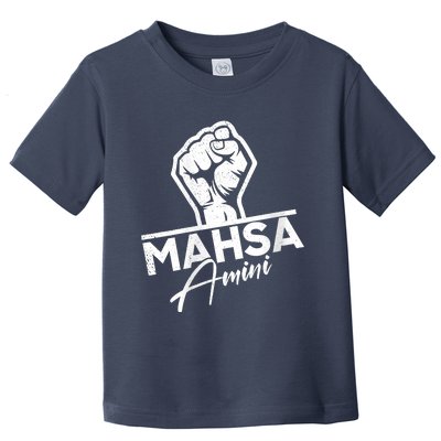 Mahsa Amini Iran MAHSAAMINI Toddler T-Shirt