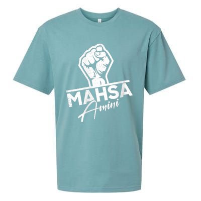 Mahsa Amini Iran MAHSAAMINI Sueded Cloud Jersey T-Shirt