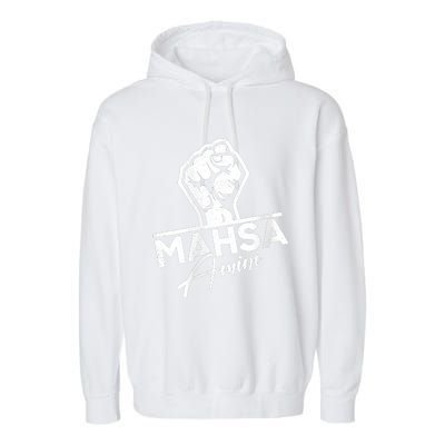 Mahsa Amini Iran MAHSAAMINI Garment-Dyed Fleece Hoodie