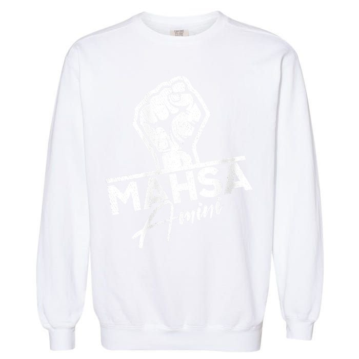 Mahsa Amini Iran MAHSAAMINI Garment-Dyed Sweatshirt