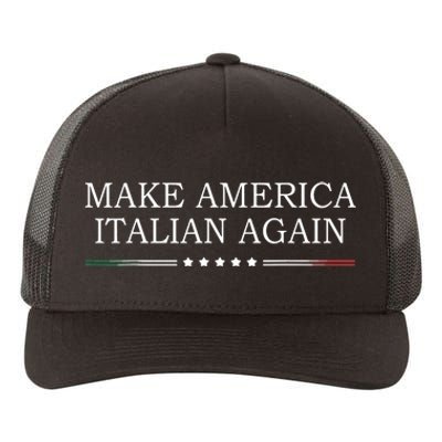 Make America Italian Again Yupoong Adult 5-Panel Trucker Hat