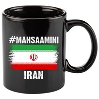 Mahsa Amini Iran Flag Support Womens Rights 11oz C Handle Ceramic Mug