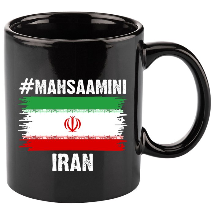 Mahsa Amini Iran Flag Support Womens Rights 11oz C Handle Ceramic Mug