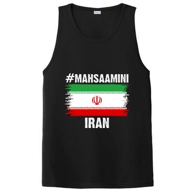 Mahsa Amini Iran Flag Support Womens Rights PosiCharge Competitor Tank