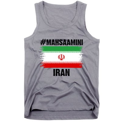 Mahsa Amini Iran Flag Support Womens Rights Tank Top