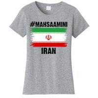 Mahsa Amini Iran Flag Support Womens Rights Women's T-Shirt