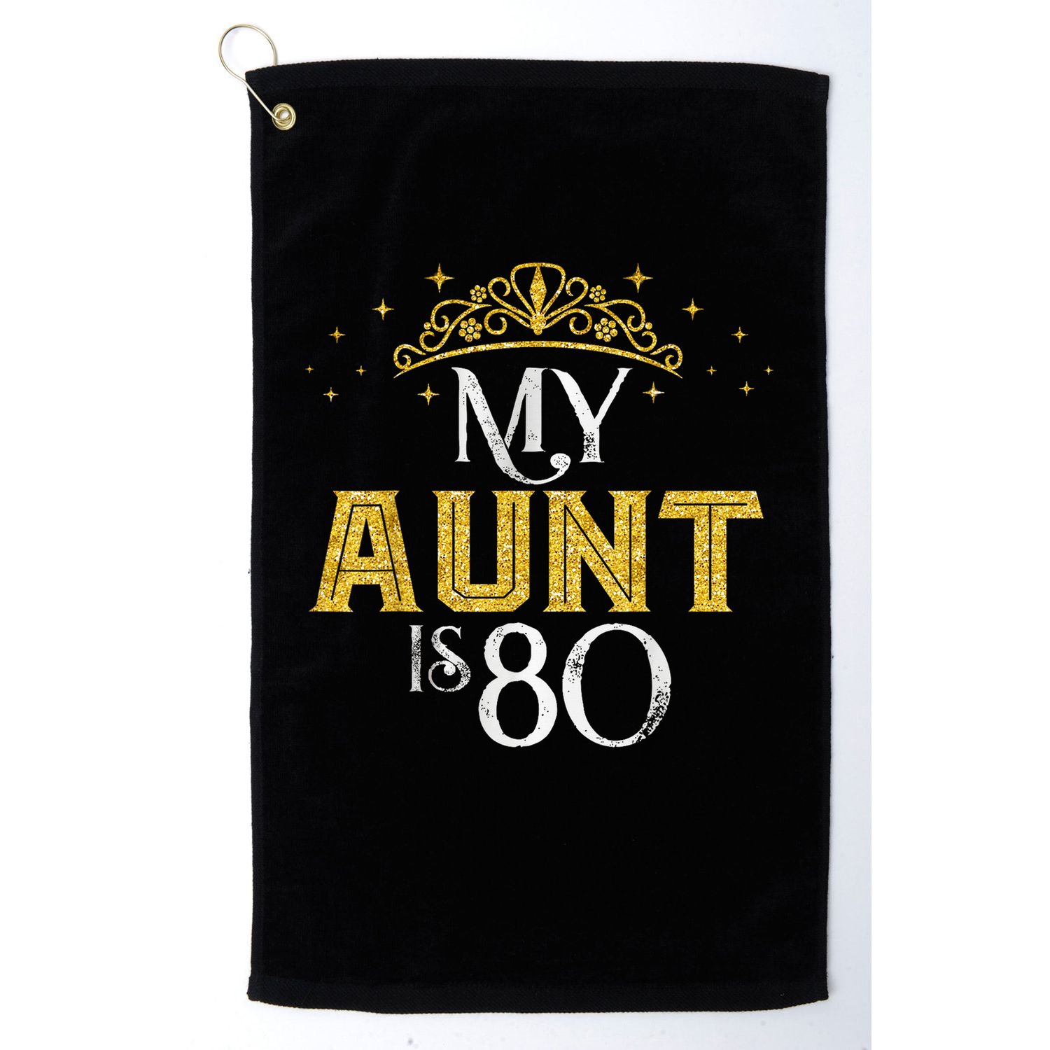 My Aunt Is 80 Years Old 1945 80th Birthday For Aunt Golf Towel