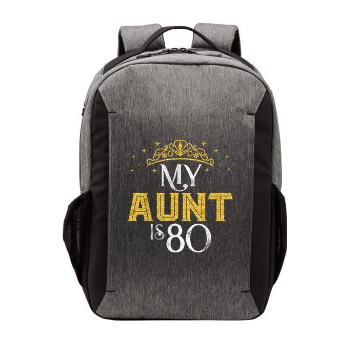 My Aunt Is 80 Years Old 1945 80th Birthday For Aunt Vector Backpack