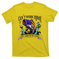 My Arm Is In A Cast Fishing USA T-Shirt