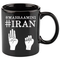 Mahsa Amini Iran #MAHSAAMINI 11oz C Handle Ceramic Mug