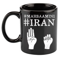 Mahsa Amini Iran #MAHSAAMINI 11oz C Handle Ceramic Mug