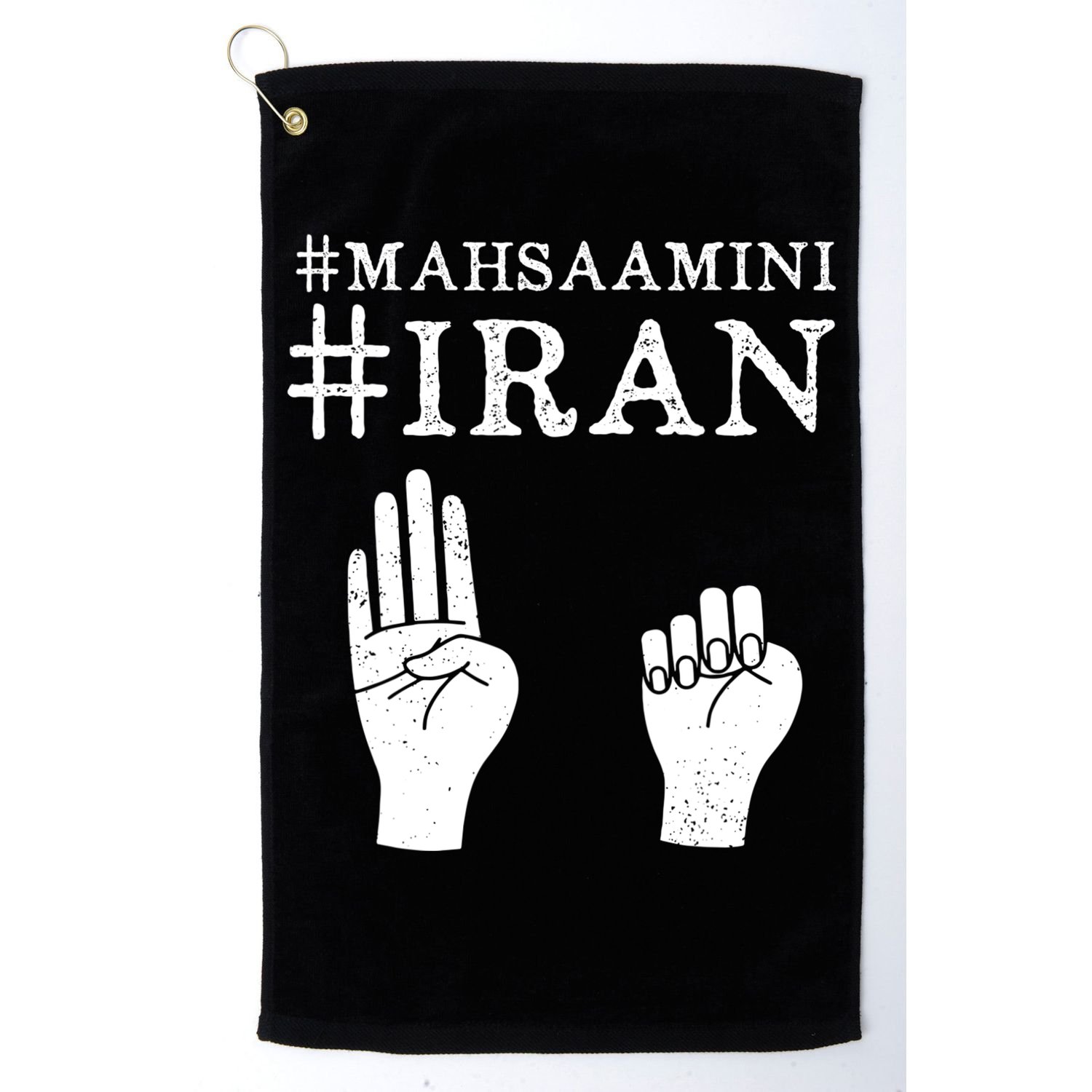 Mahsa Amini Iran #MAHSAAMINI Golf Towel