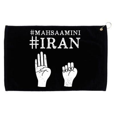 Mahsa Amini Iran #MAHSAAMINI Grommeted Golf Towel