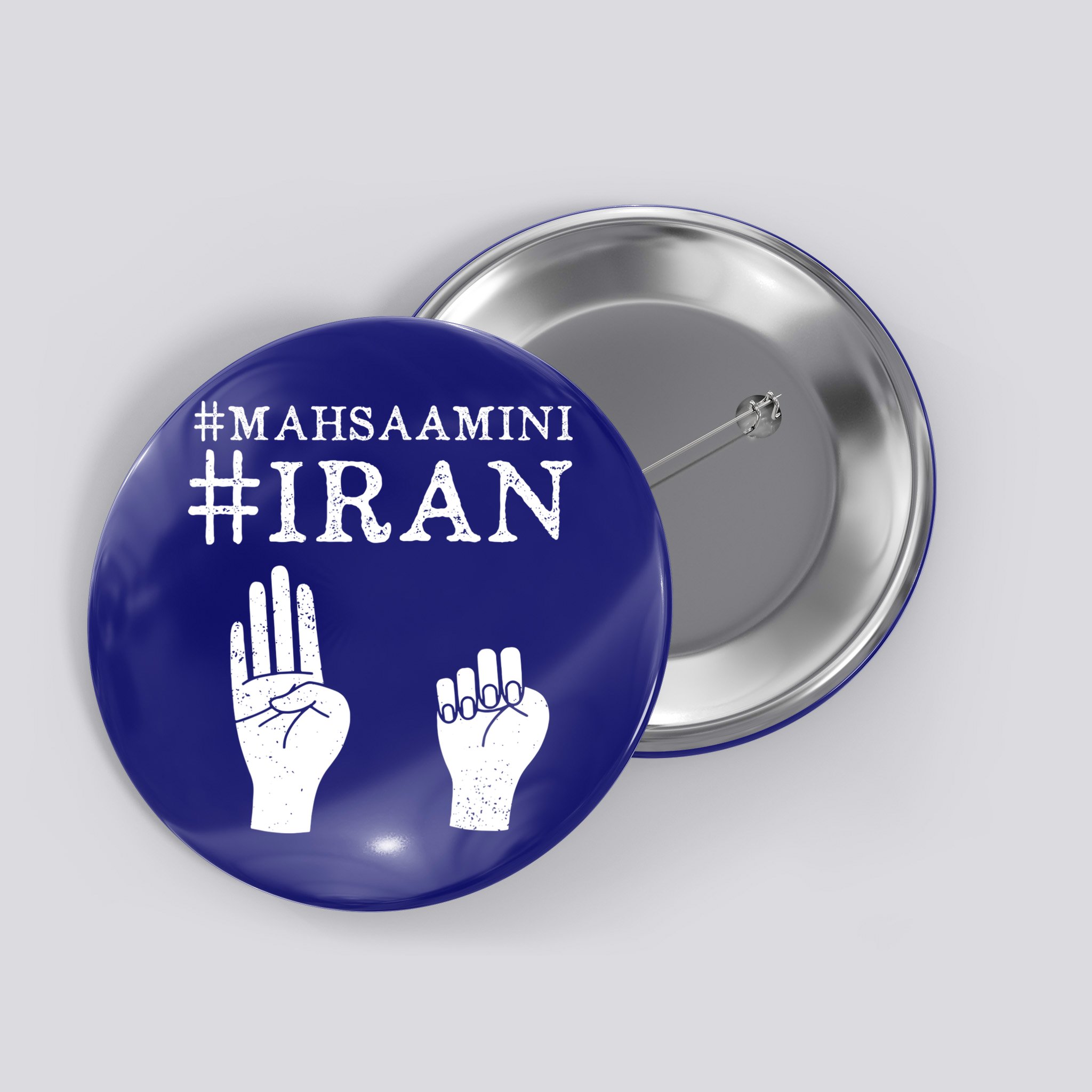 Mahsa Amini Iran #MAHSAAMINI Button