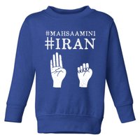 Mahsa Amini Iran #MAHSAAMINI Toddler Sweatshirt