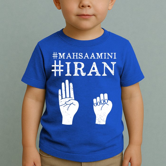 Mahsa Amini Iran #MAHSAAMINI Toddler T-Shirt
