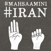 Mahsa Amini Iran #MAHSAAMINI Cotton Canvas Backpack