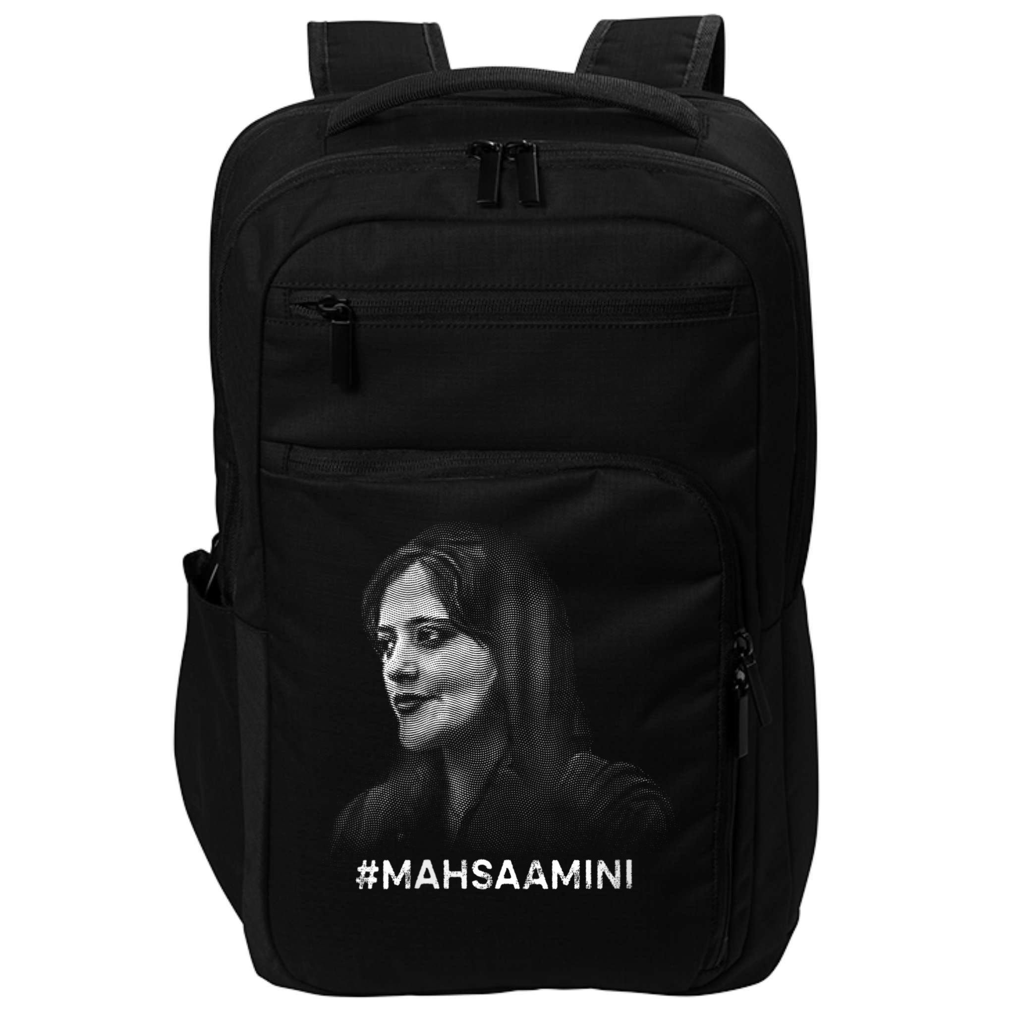 Mahsa Amini Iran #MAHSAAMINI Impact Tech Backpack