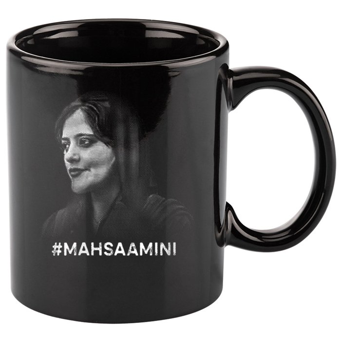 Mahsa Amini Iran #MAHSAAMINI 11oz C Handle Ceramic Mug
