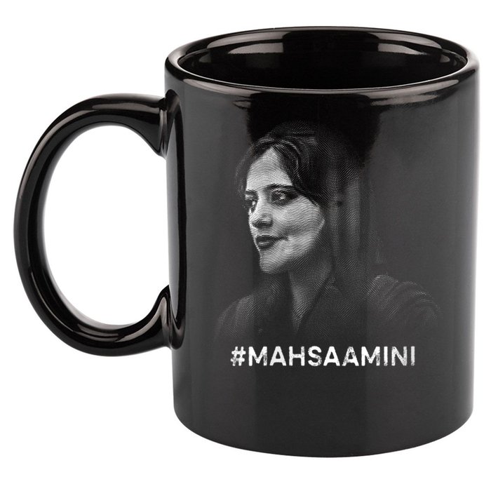 Mahsa Amini Iran #MAHSAAMINI 11oz C Handle Ceramic Mug