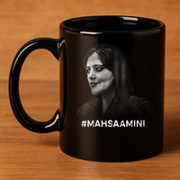 Mahsa Amini Iran #MAHSAAMINI 11oz C Handle Ceramic Mug
