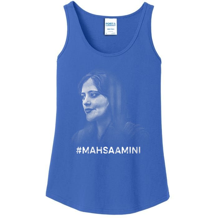 Mahsa Amini Iran #MAHSAAMINI Ladies Essential Tank