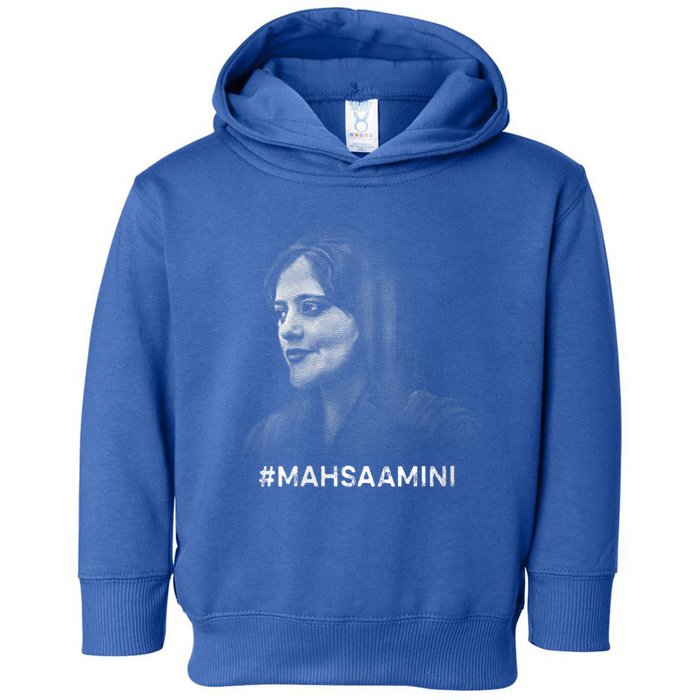 Mahsa Amini Iran #MAHSAAMINI Toddler Hoodie