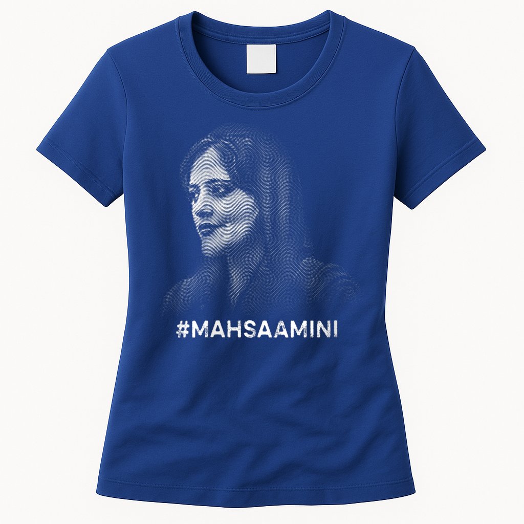 Mahsa Amini Iran #MAHSAAMINI Womens T-Shirt
