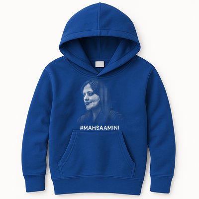 Mahsa Amini Iran #MAHSAAMINI Kids Hoodie