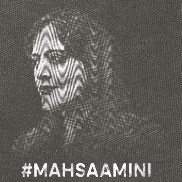 Mahsa Amini Iran #MAHSAAMINI Cotton Canvas Backpack