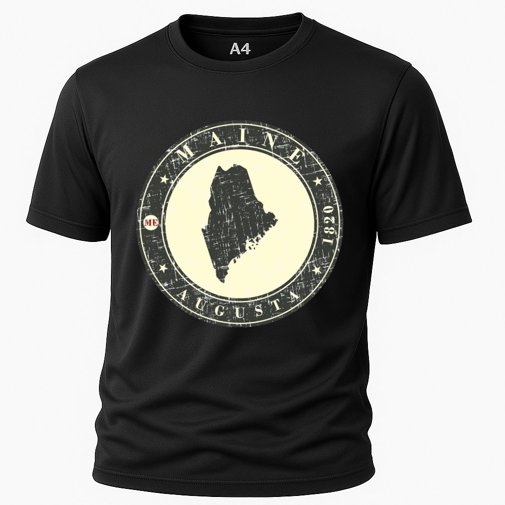 Maine Augusta Retro Performance Shirt