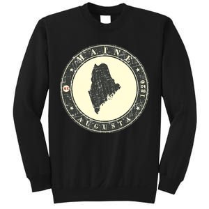 Maine Augusta Retro Sweatshirt