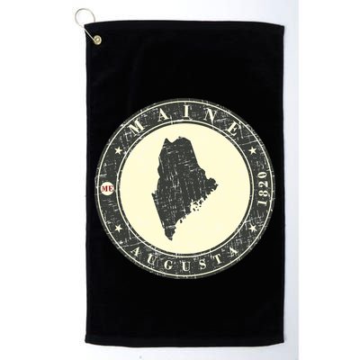 Maine Augusta Retro Golf Towel