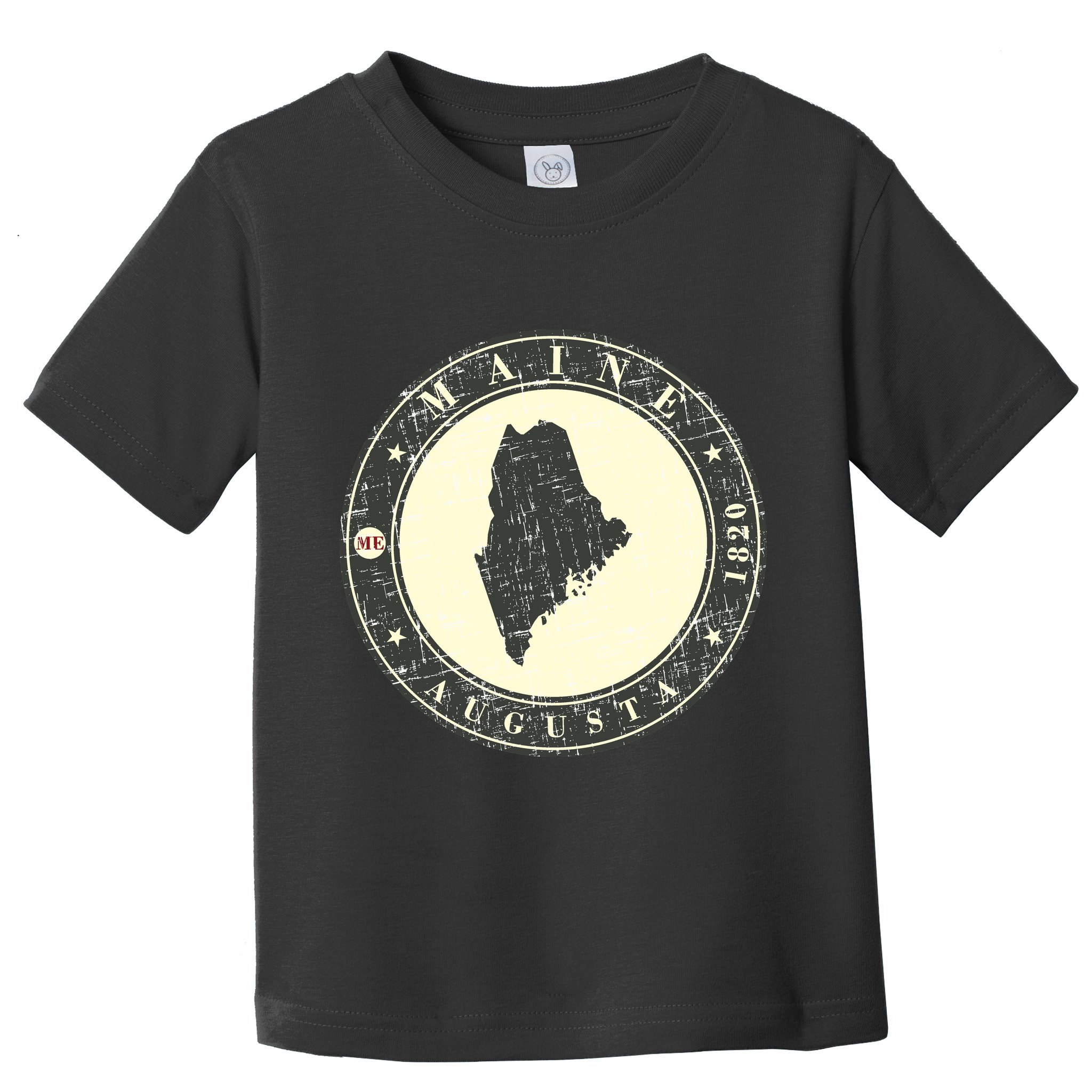 Maine Augusta Retro Toddler T-Shirt