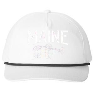 Maine Lobster Snapback Five-Panel Rope Hat