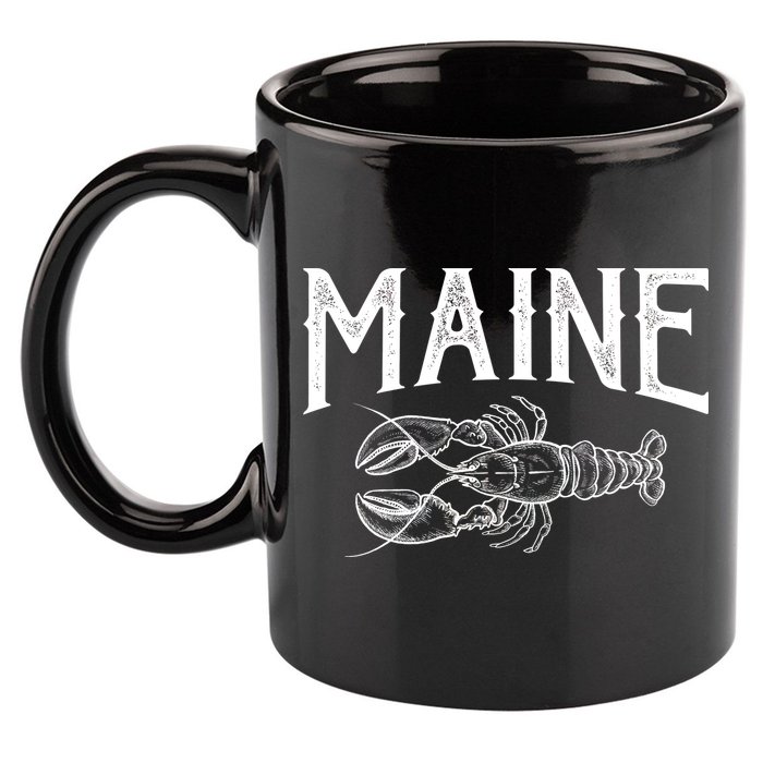 Maine Lobster 11oz C Handle Ceramic Mug