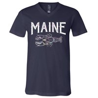 Maine Lobster V-Neck T-Shirt