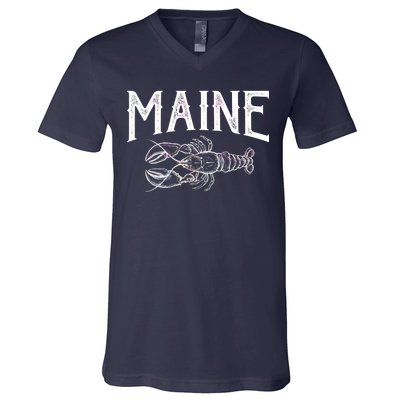 Maine Lobster V-Neck T-Shirt