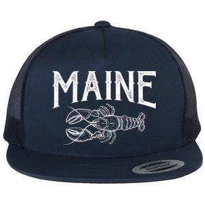 Maine Lobster Flat Bill Trucker Hat