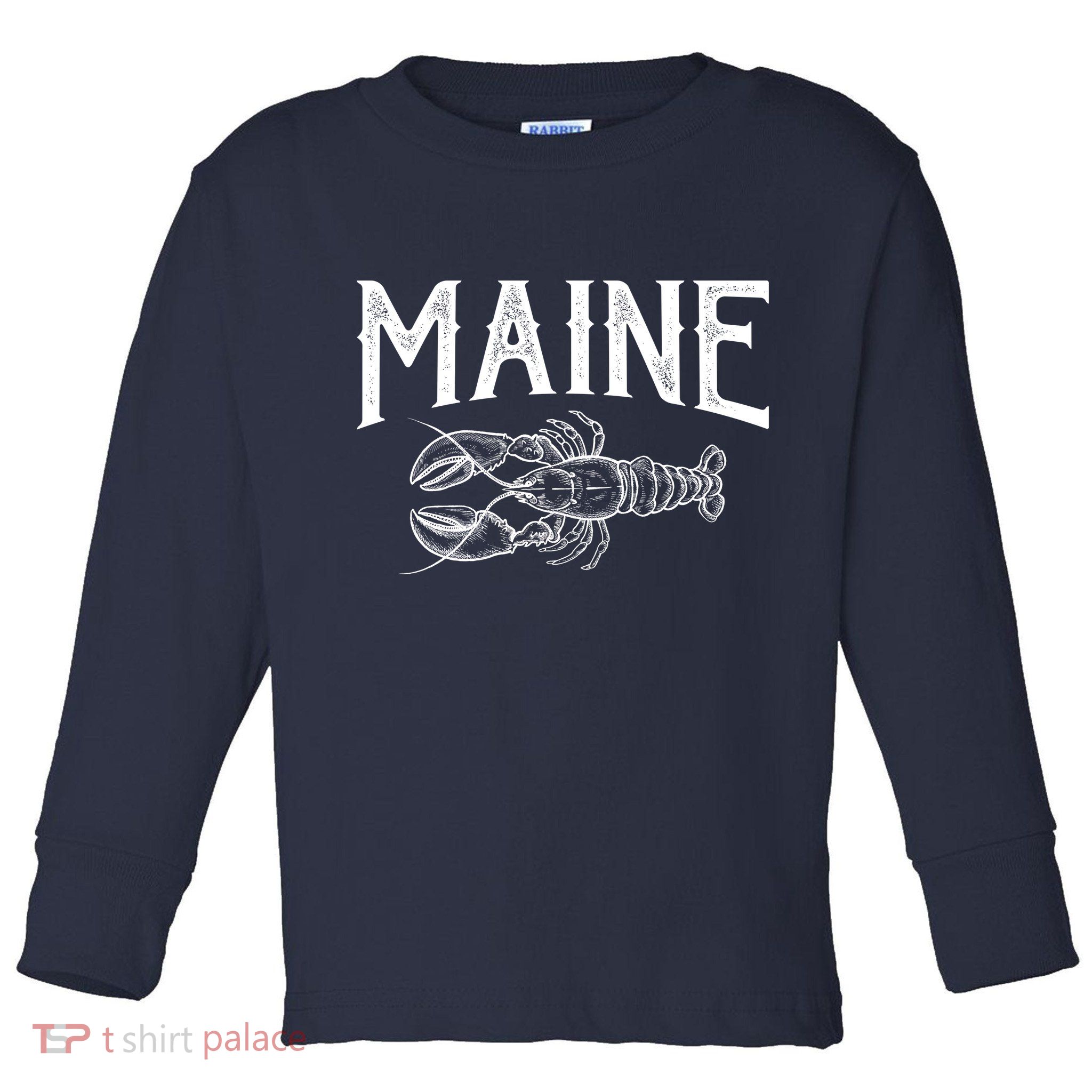Maine Lobster Toddler Long Sleeve Shirt