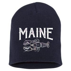 Maine Lobster Short Acrylic Beanie