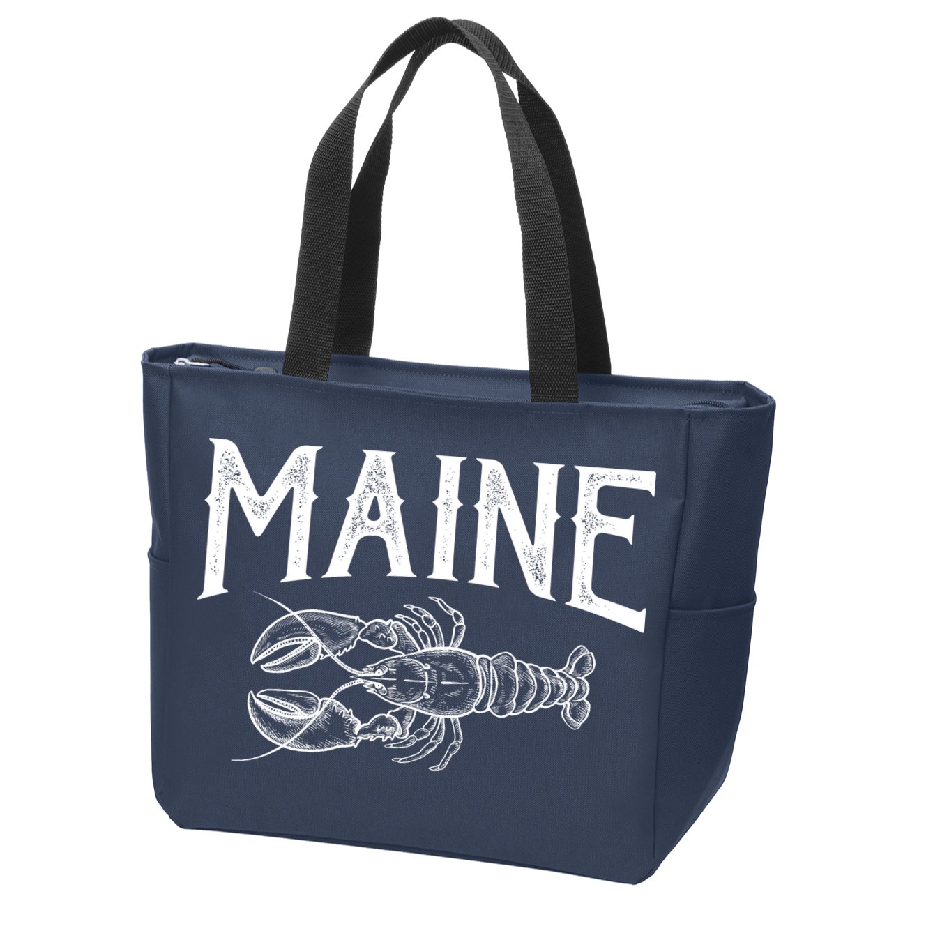 Maine Lobster Zip Tote Bag